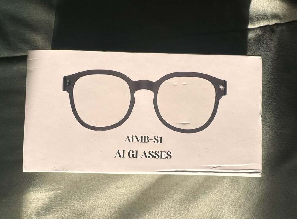 AiB-S1 AI Smart Glasses with Camera and Bluetooth